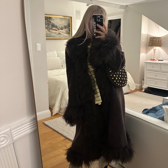 Charlotte Simone Donna Coat in chocolate brown - Picture 7 of 7